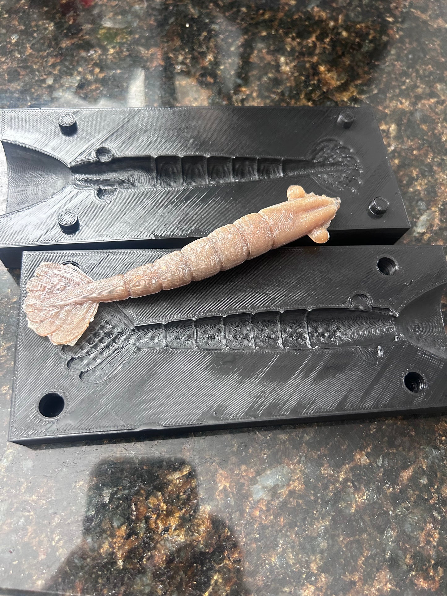 3D Printed Shrimp Mold