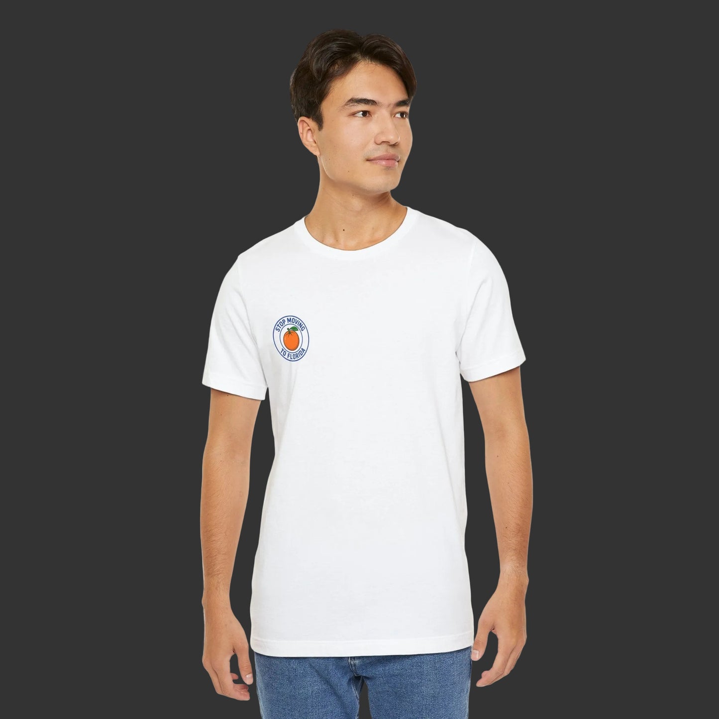 STOP MOVING TO FLORIDA Shirt – Funny Florida Graphic Tee | Local Florida Tee | Southern Coastal Streetwear