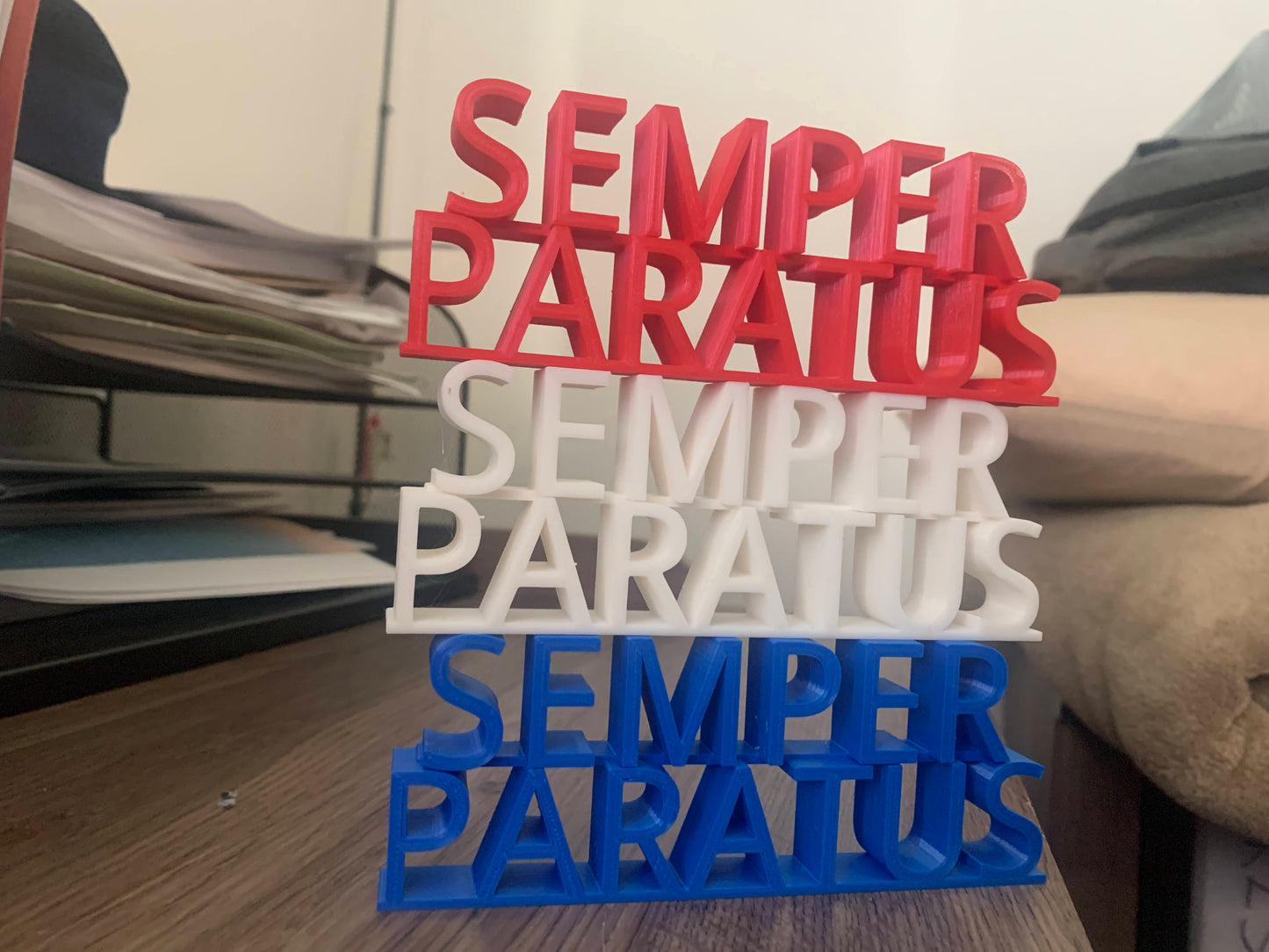 USCG Semper Paratus Desk Ornament