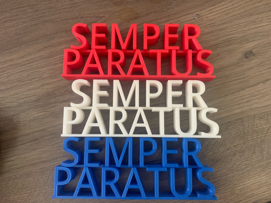 USCG Semper Paratus Desk Ornament