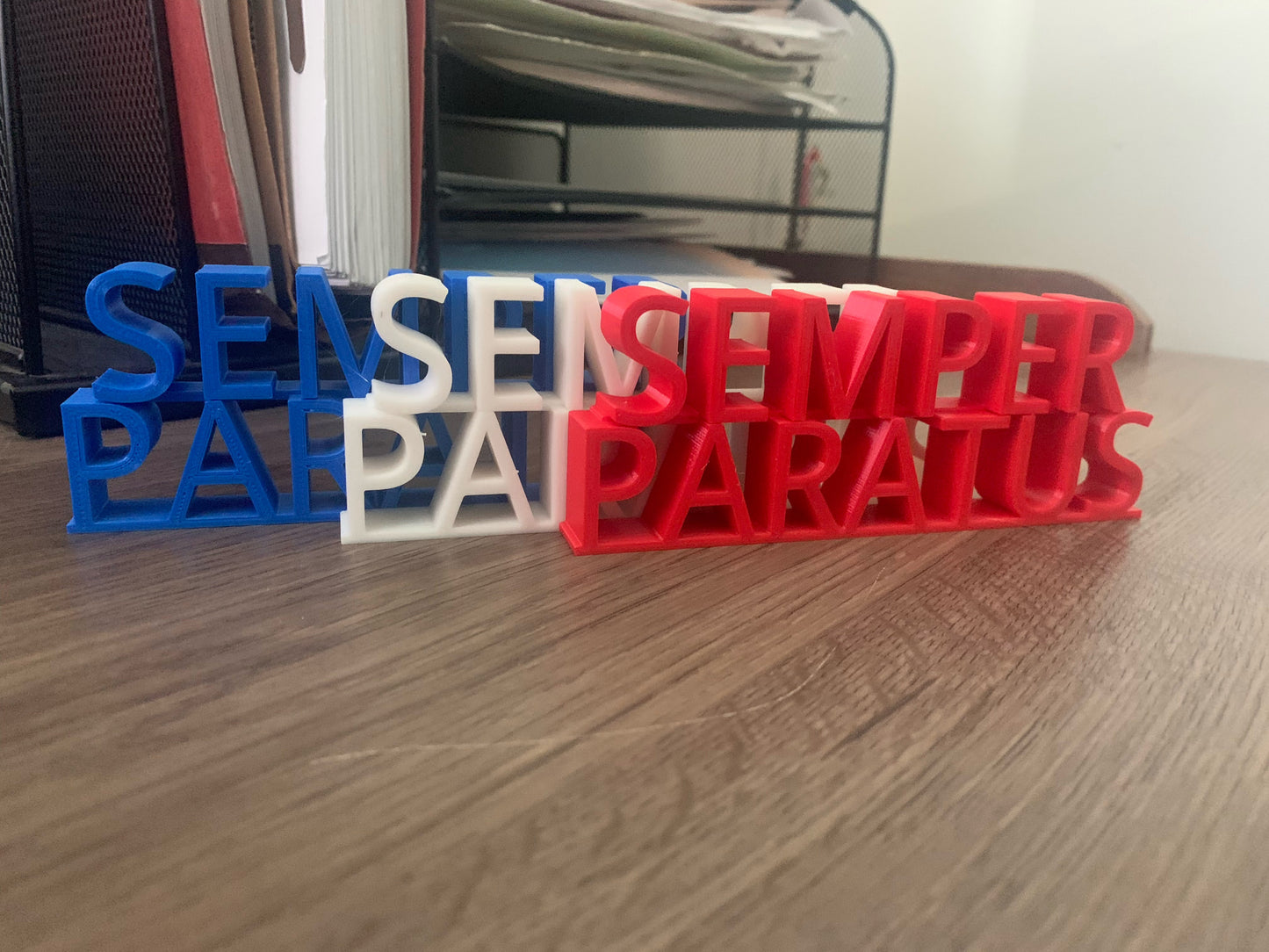 USCG Semper Paratus Desk Ornament