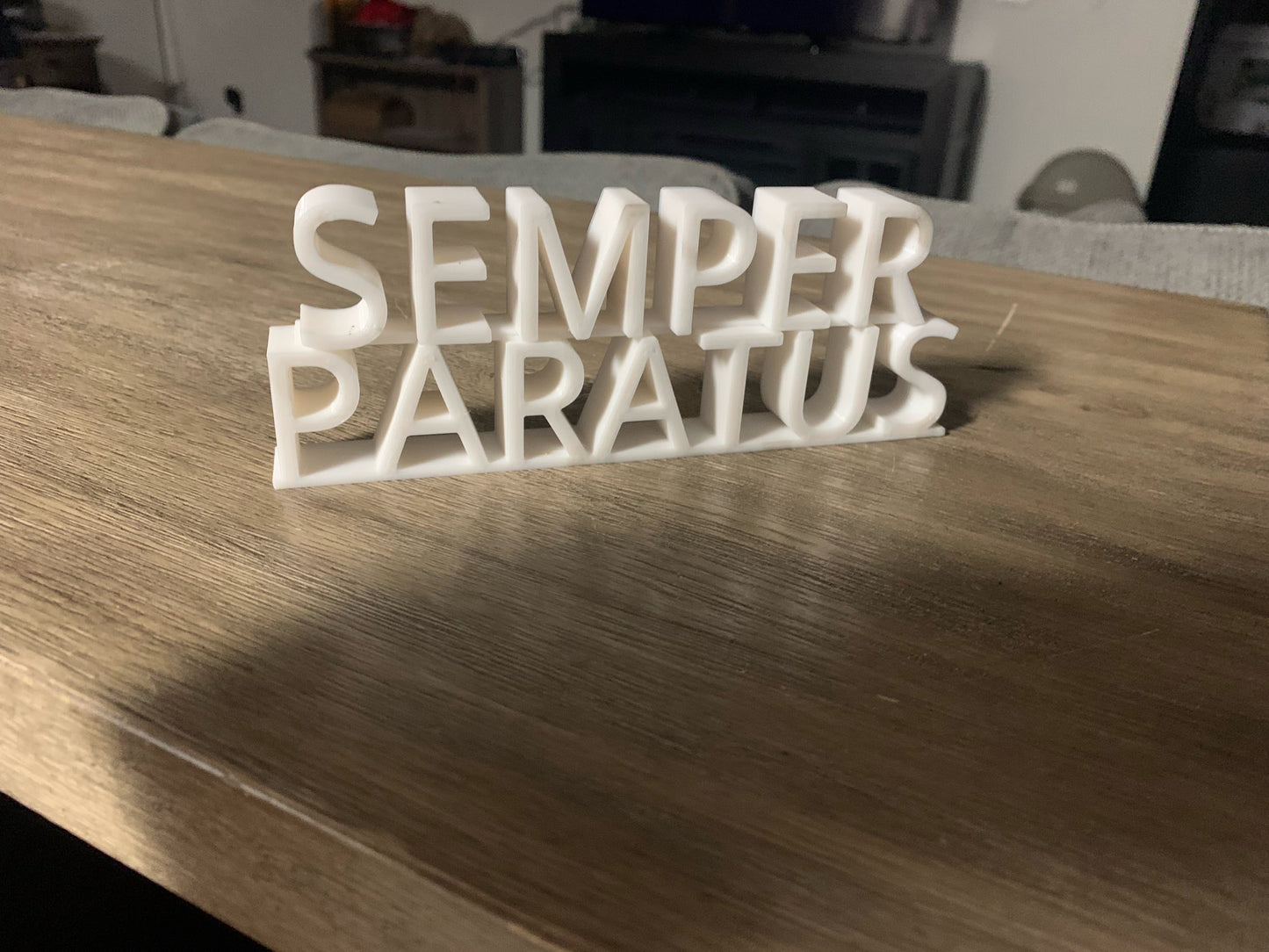 USCG Semper Paratus Desk Ornament