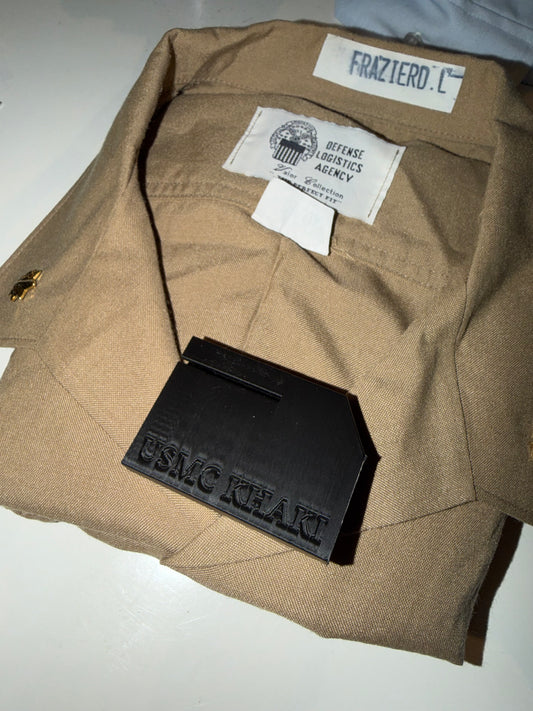 USMC Khaki Officer Perfect Crow