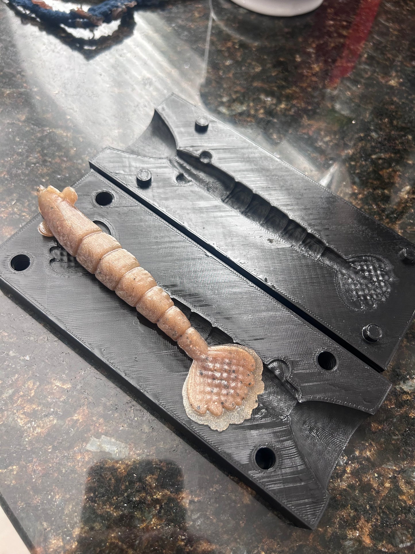 3D Printed Shrimp Mold